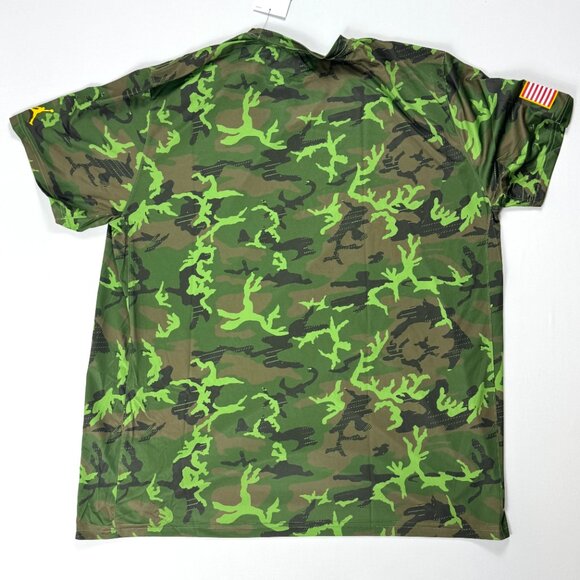 University Michigan Jordan Military Salute to Service Sz 2XL Shirt NWT NEW Camo - Picture 9 of 11